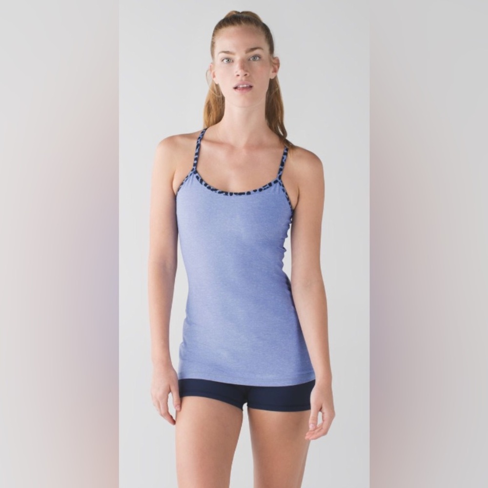 Lululemon Power Y Tank *Luon
Heathered Lullaby EUC